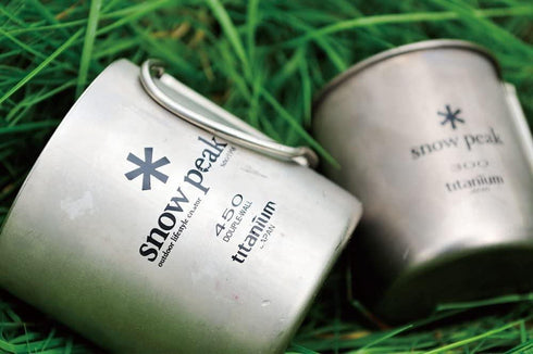 Snow Peak Double Wall Titanium Mug 雙層鈦杯 450ml